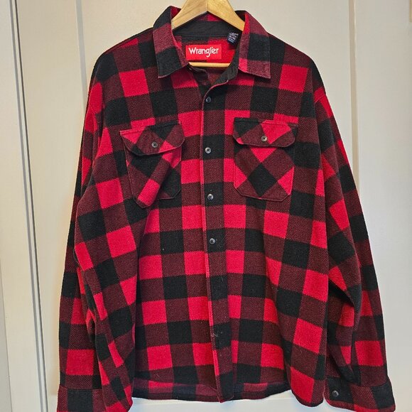 Flannel Wrangler Long Sleave Button Up Xl - Picture 1 of 3